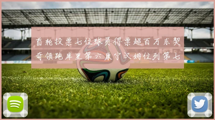 首轮投票七位球员得票超百万东契奇领跑库里第六康宁汉姆位列第七